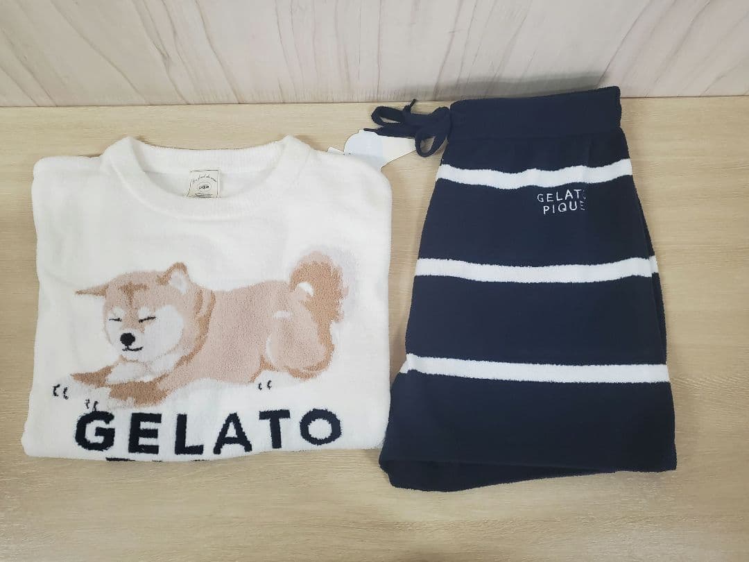 【上野限定】GELATO PIQUE 柴犬ルームウェアセット ジェラピケ