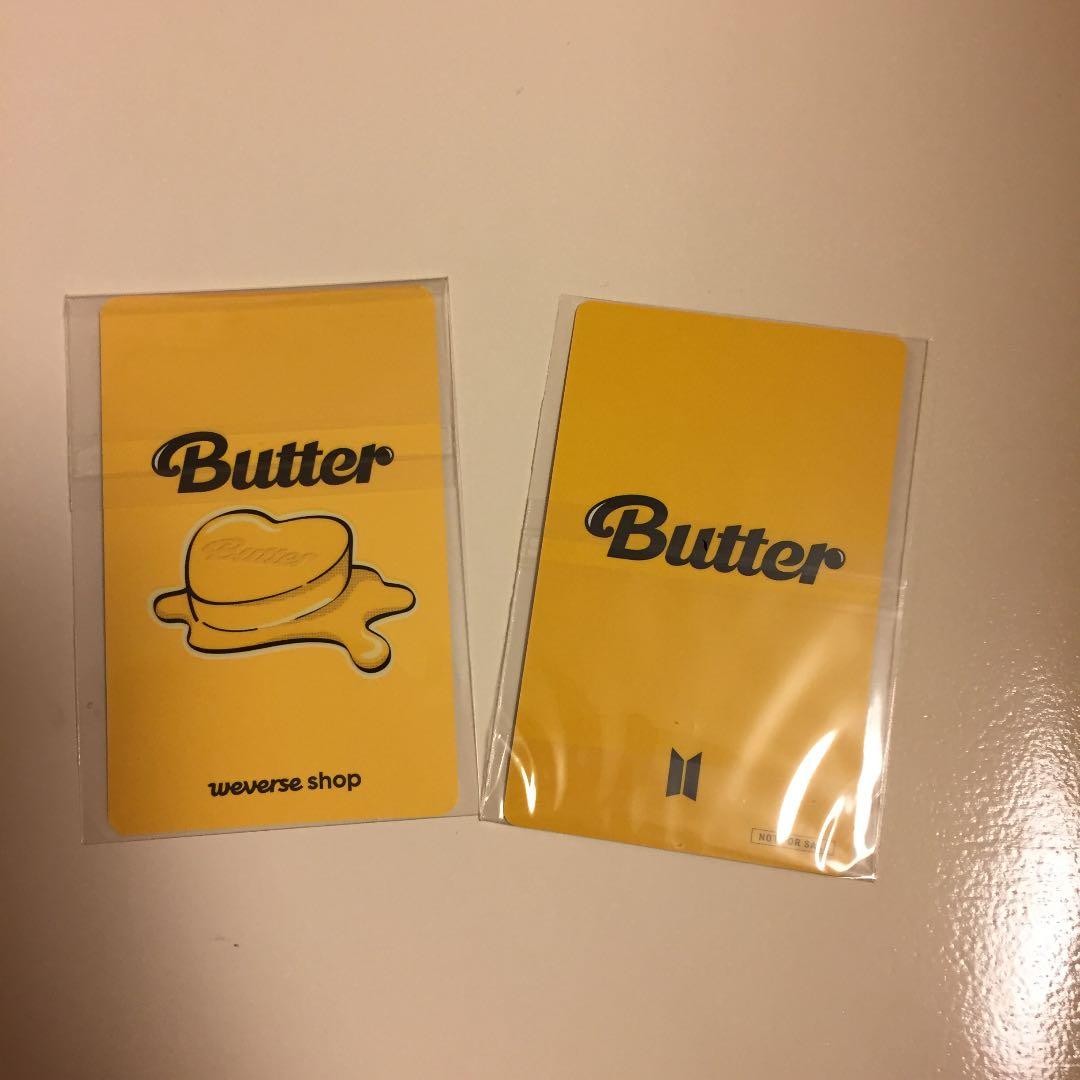 BTS Butter 特典 トレカ ジン 2枚セット