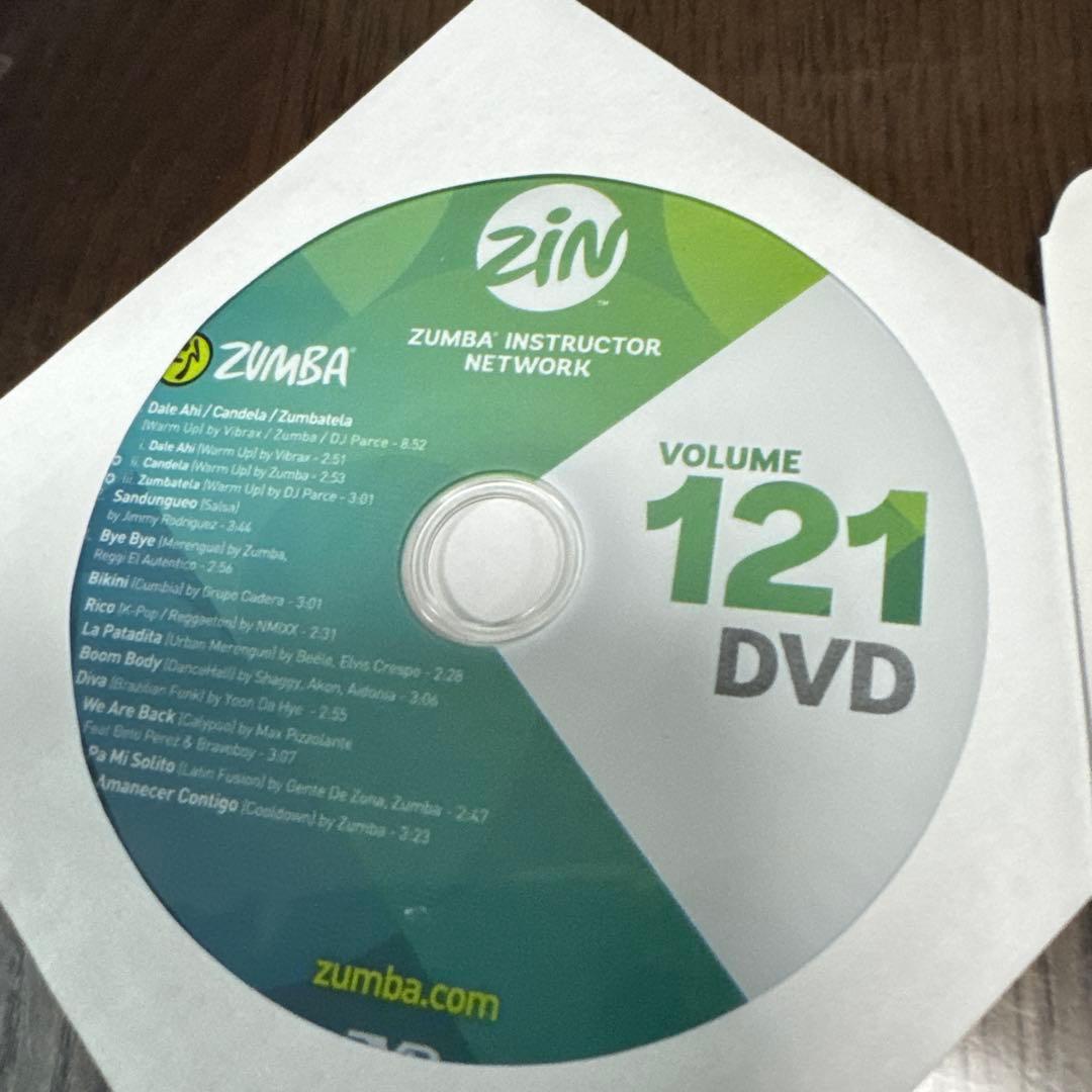 最新　Zumba Zin121 DVD & CDセット ズンバ