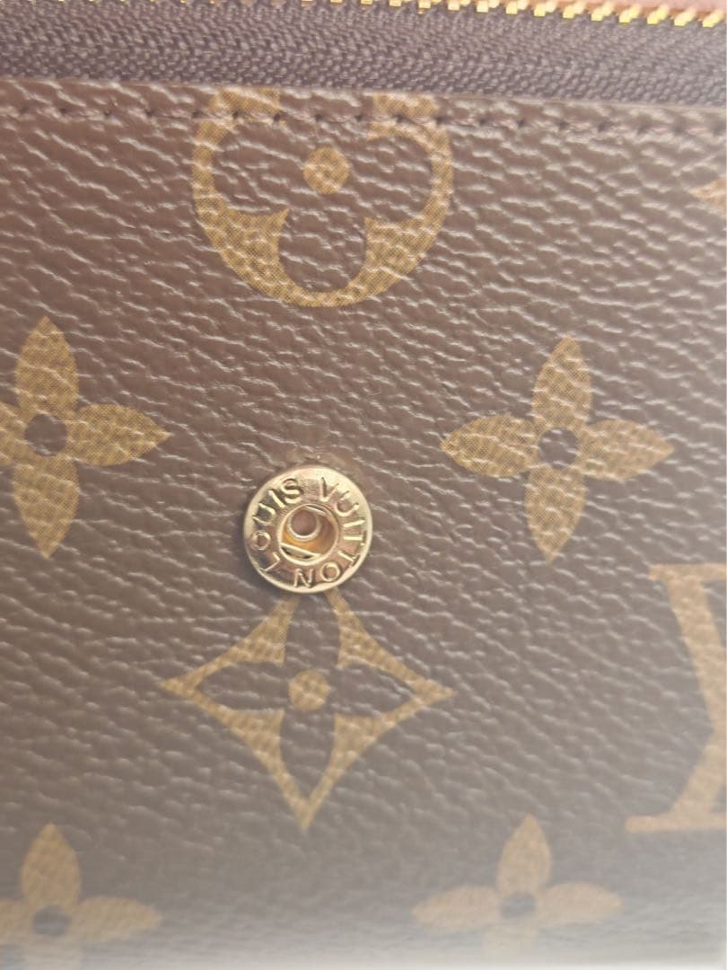 LOUIS VUITTON サラ ウォレット モノグラム 三つ折財布 中古美品