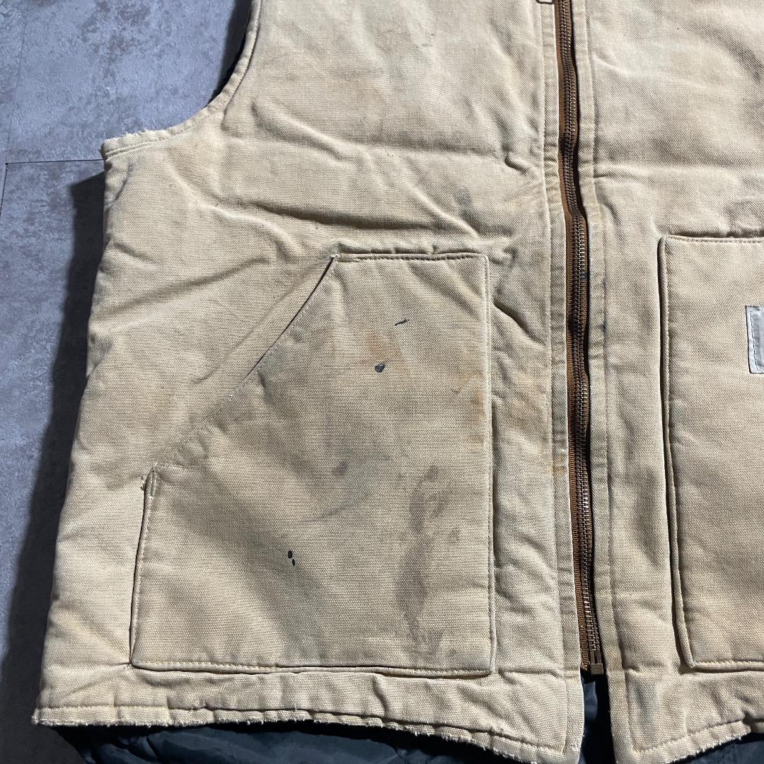 f*i様 80-90s 星タグ USA製 carhartt ブラウン ベスト X