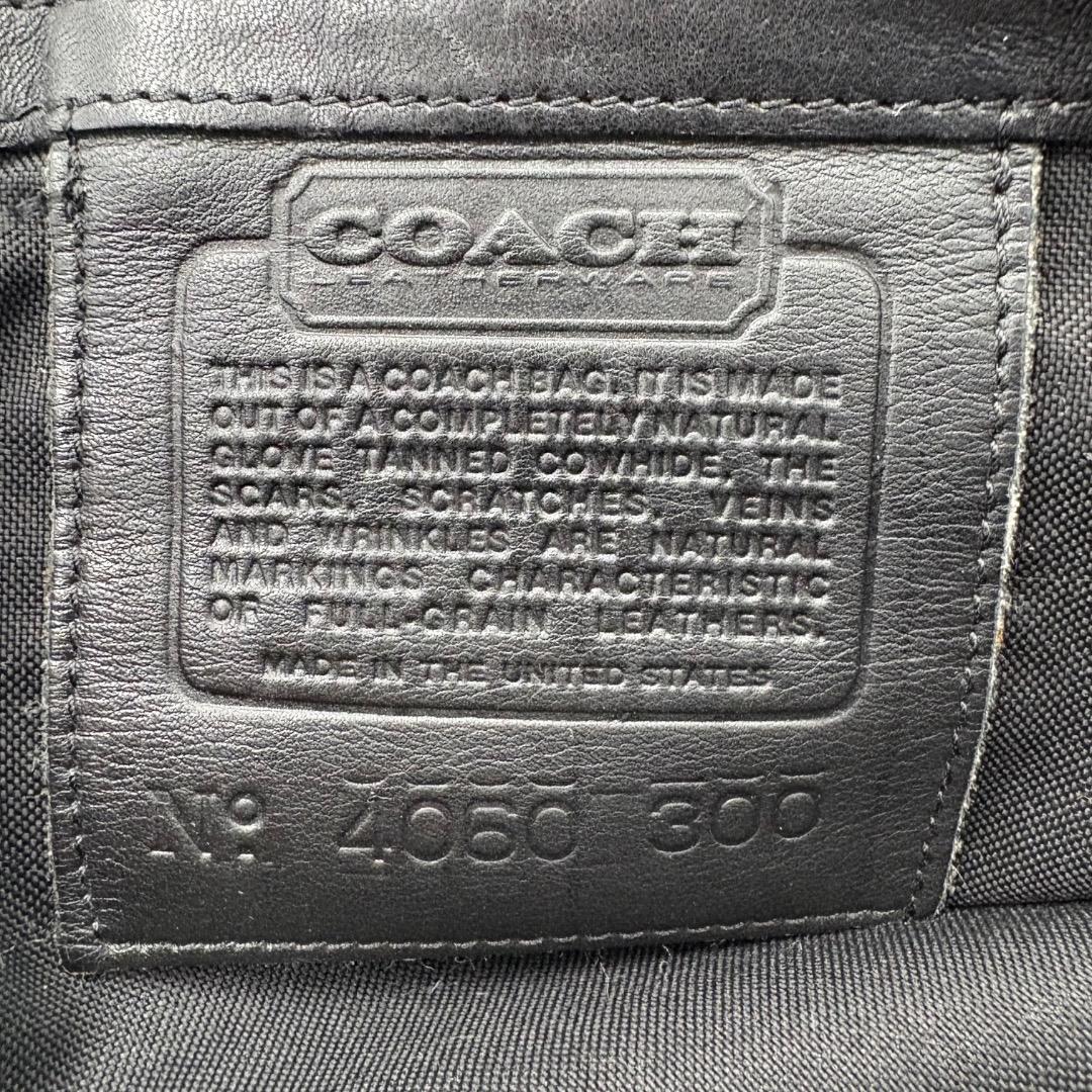 バッグ Vintage Coach USA 4060 2way Boston Bag