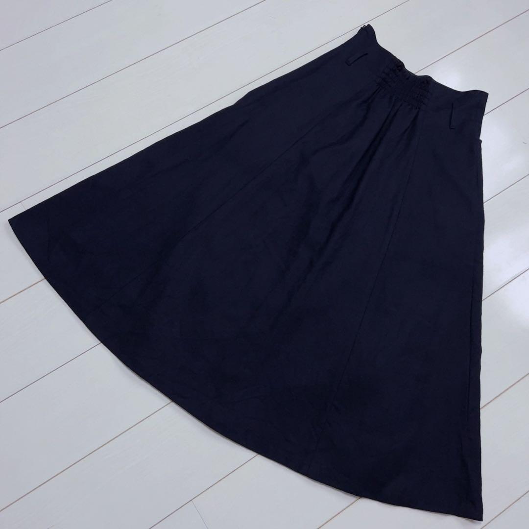 ☆BLUE LABEL CRESTBRIDGE☆ネイビーフレアスカート チェック