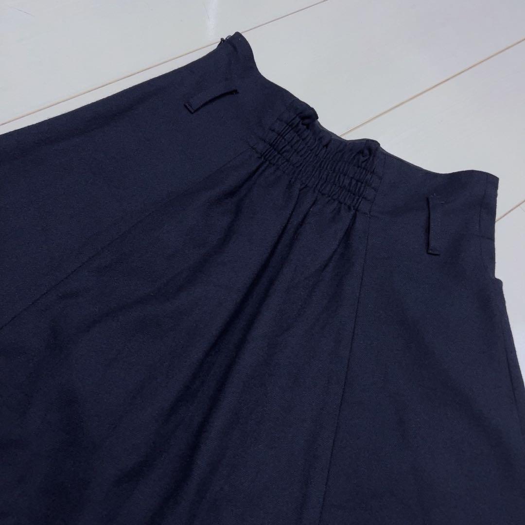 ☆BLUE LABEL CRESTBRIDGE☆ネイビーフレアスカート チェック
