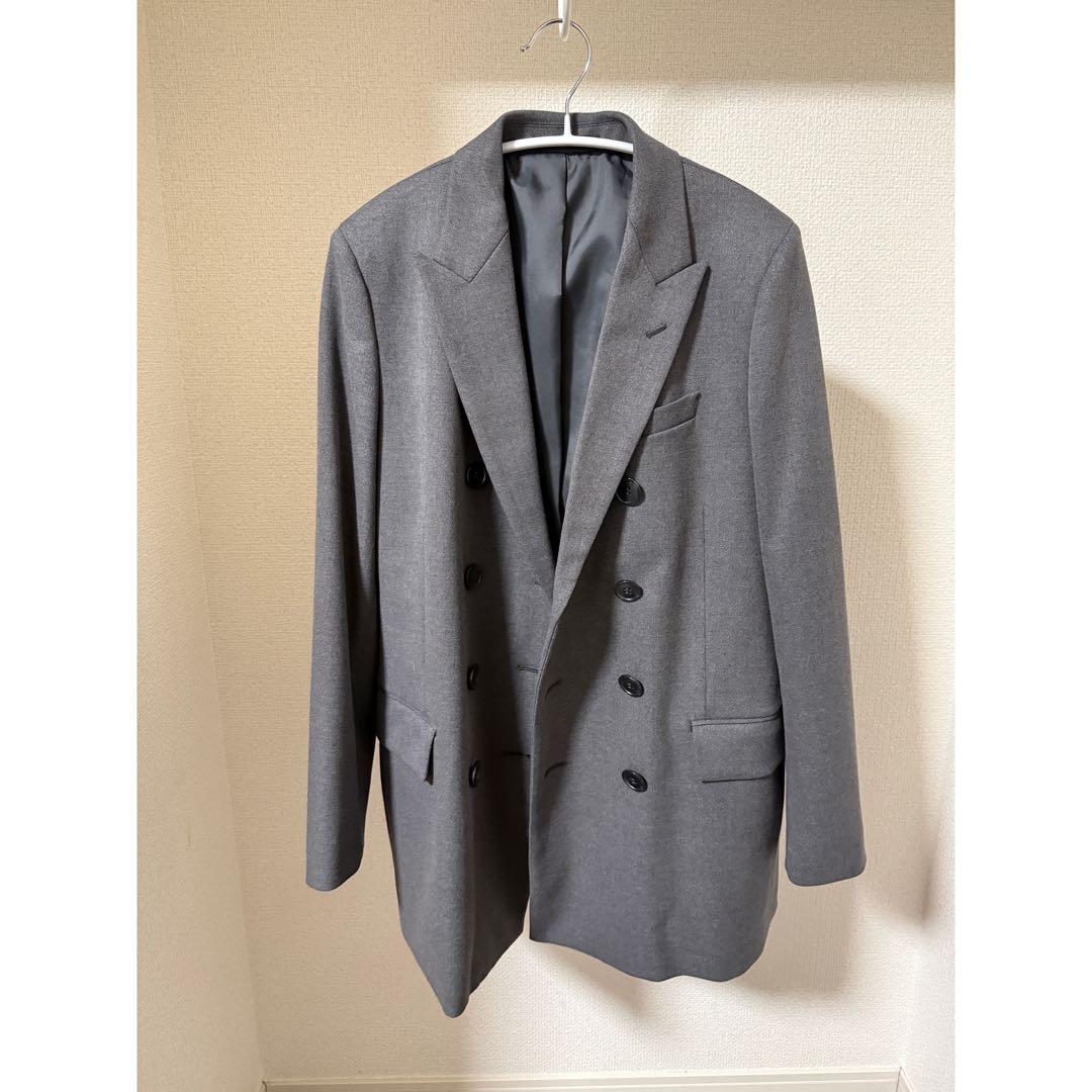 【2/28迄お値下げ‼️】【新品】UNIQLO C ダブルテーラードジャケット L