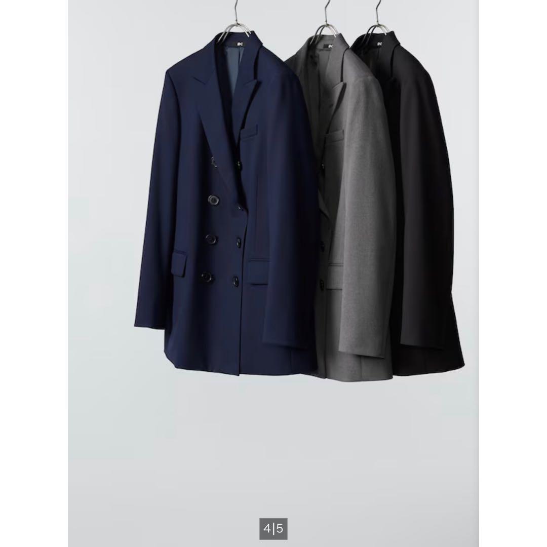【2/28迄お値下げ‼️】【新品】UNIQLO C ダブルテーラードジャケット L