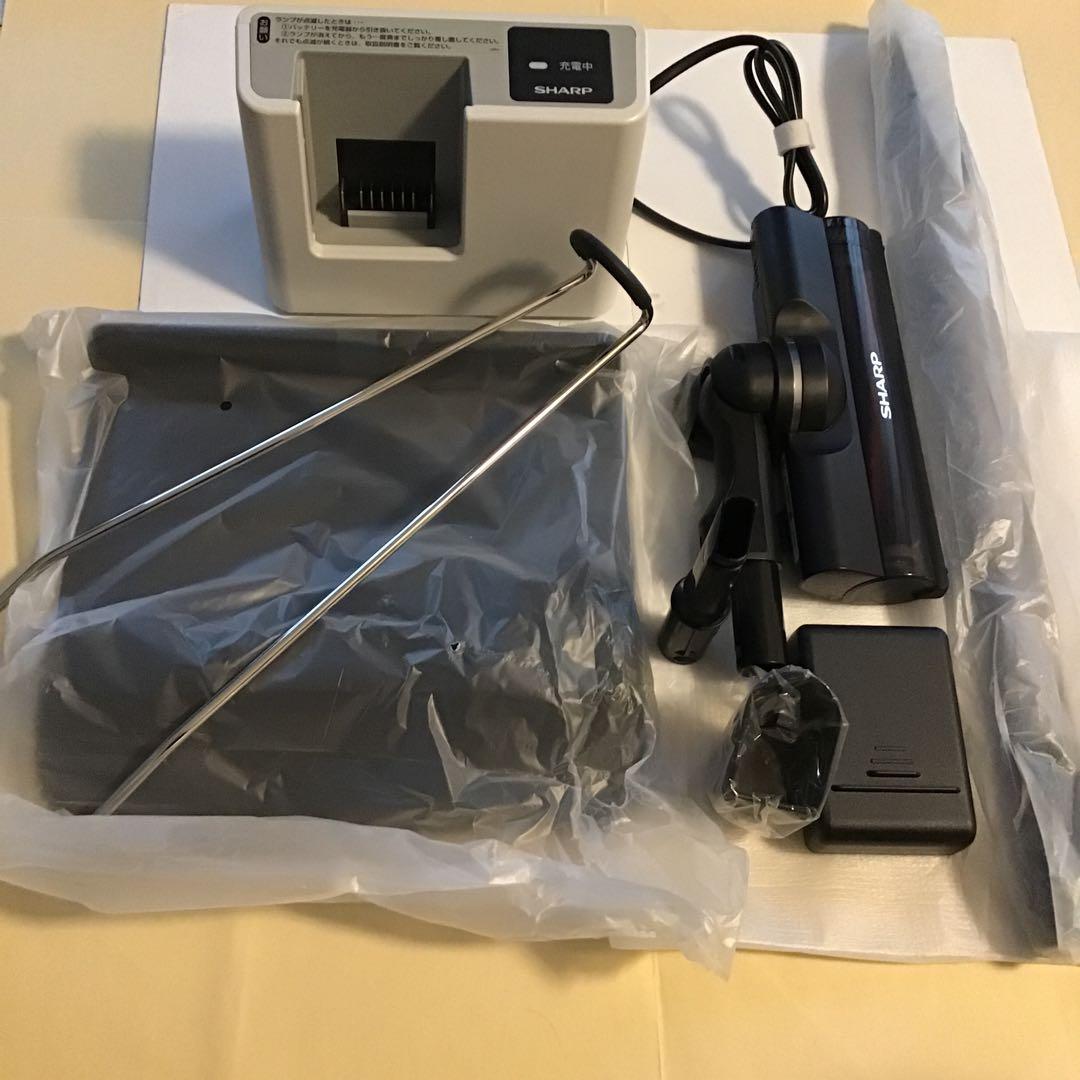 【新品未使用】シャープ掃除機 コードレス スティッククリーナー EC-FR5-B