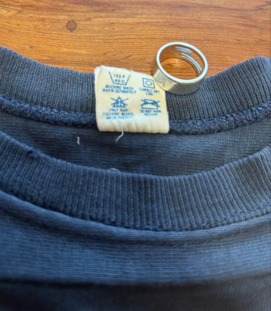 80s チャンピオン フットボールT 七分袖　usa製