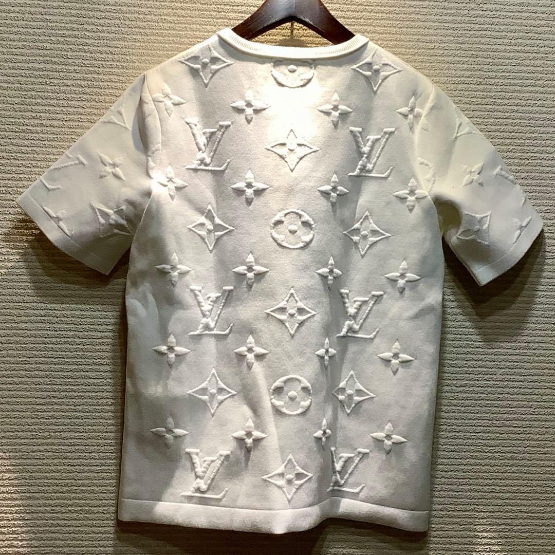 ルイヴィトン LOUISVUITTON 24SS モノグラム エンボス Tシャツ