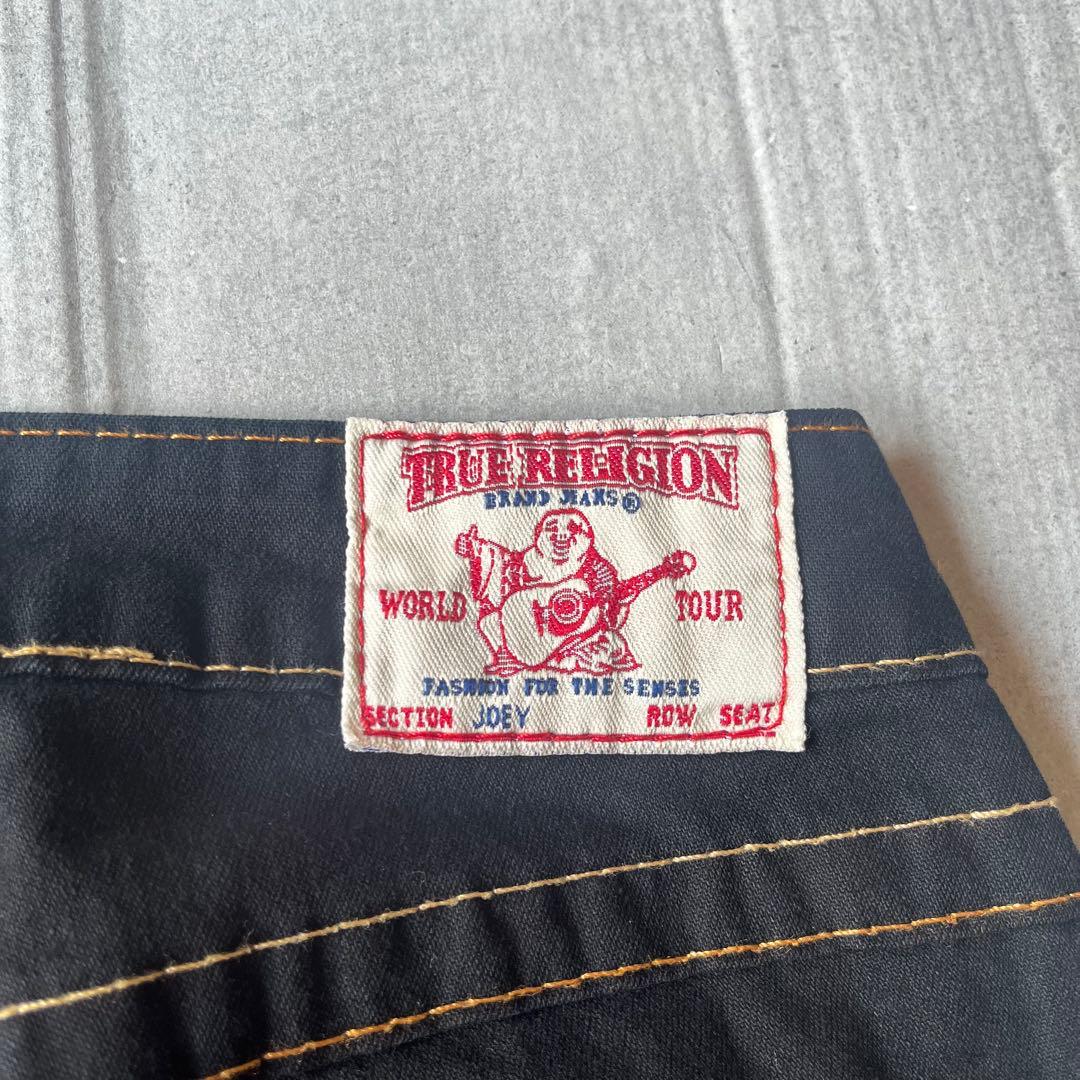 TRUE RELIGION ブラックデニム USA製 フレア ブーツカット 24