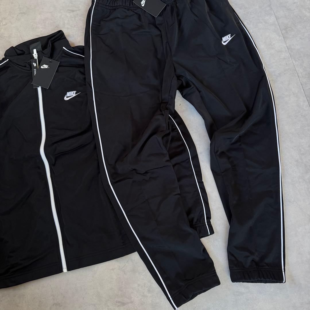 NIKE ジャージ 上下 ブラック ホワイト セットアップ XL