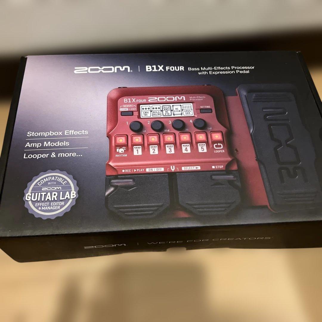 お*き様 ZOOM B1X FOUR マルチエフェクトプロセッサー