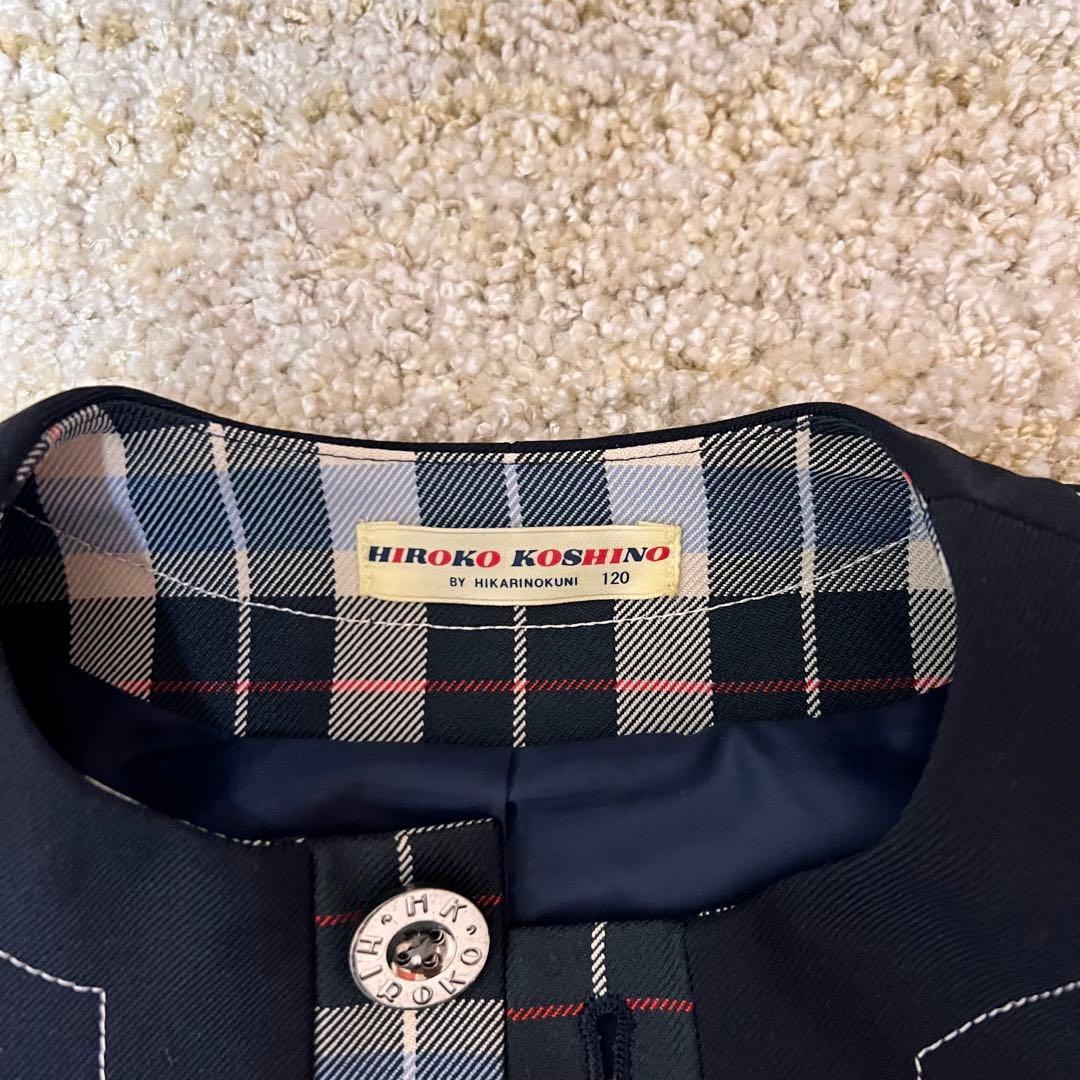 コシノヒロコ 幼稚園 制服 120 美品