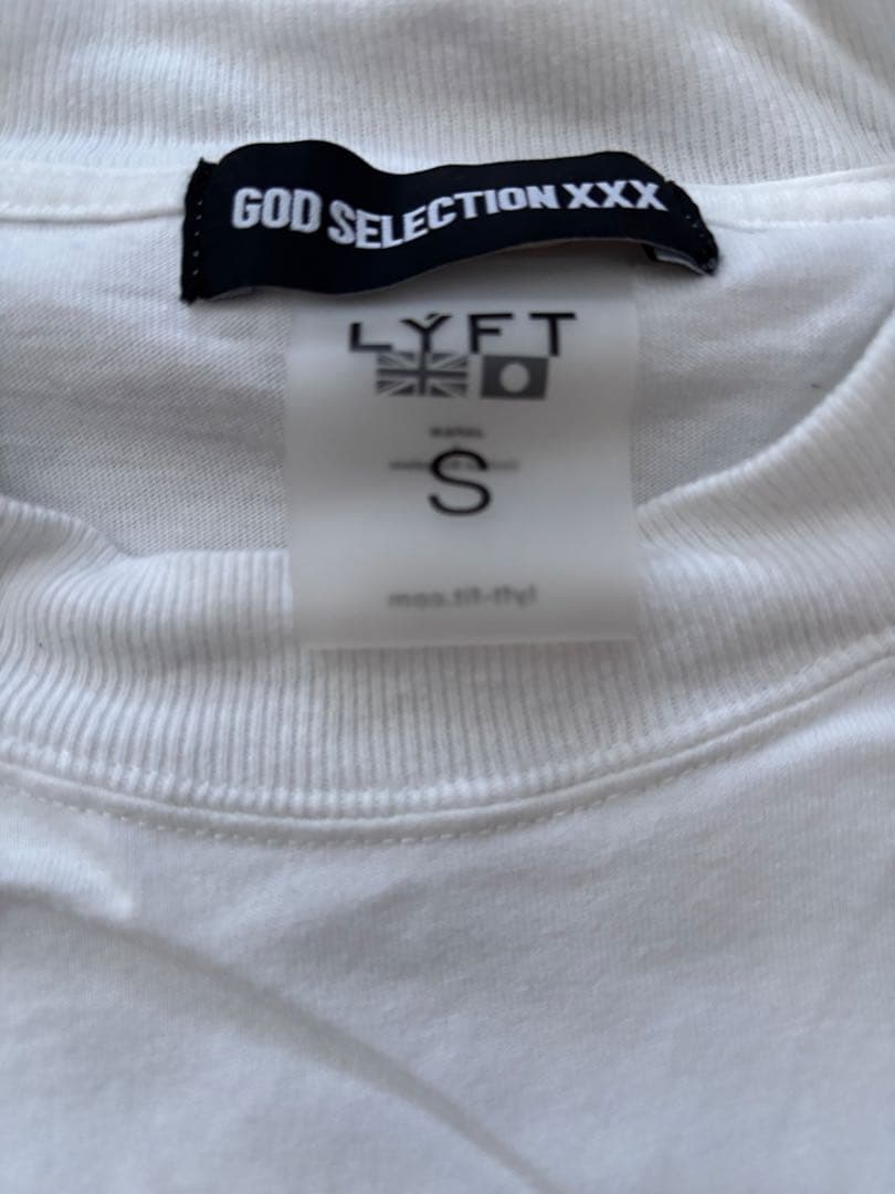 LYFT × GOD SELECTION Limited Tシャツ 白　リフト