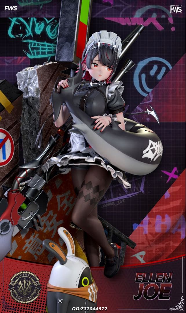 FWS エレン・ジョー ゼンレスゾーンゼロ ガレージキット 1/6 スタチュー