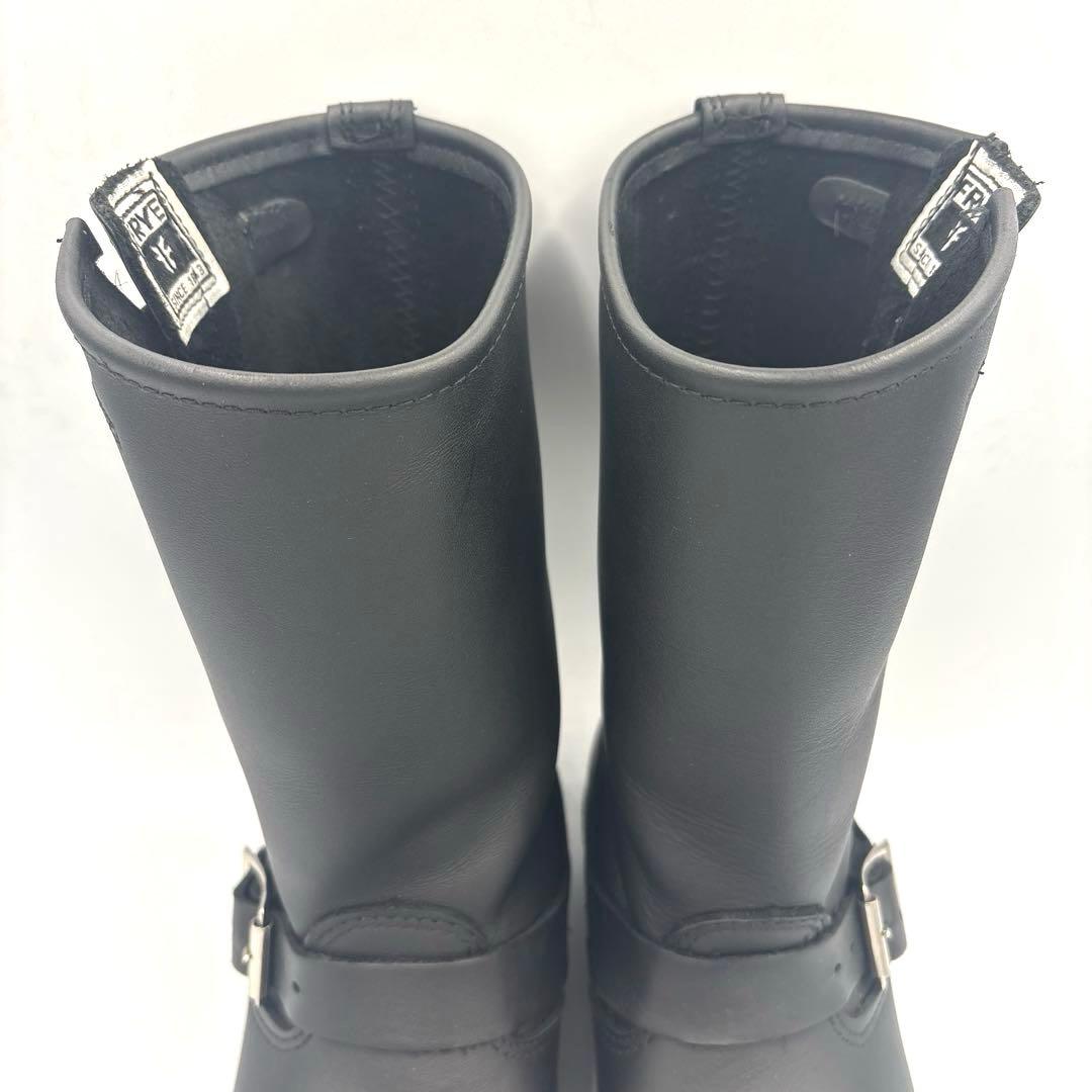 フライ FRYE エンジニアブーツ【7】23.5～24cm ブラック ベルト