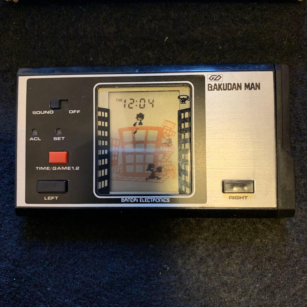 バクダンマン　BAKUDAN MAN 携帯ゲーム機　LSI 完品　当時物