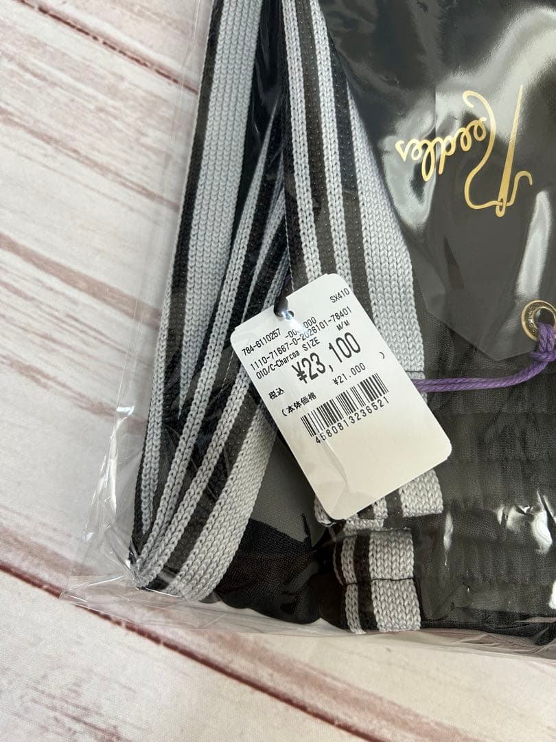 新品　needles 26ss H.D ヒザデル　トラックパンツ　ブラック　M