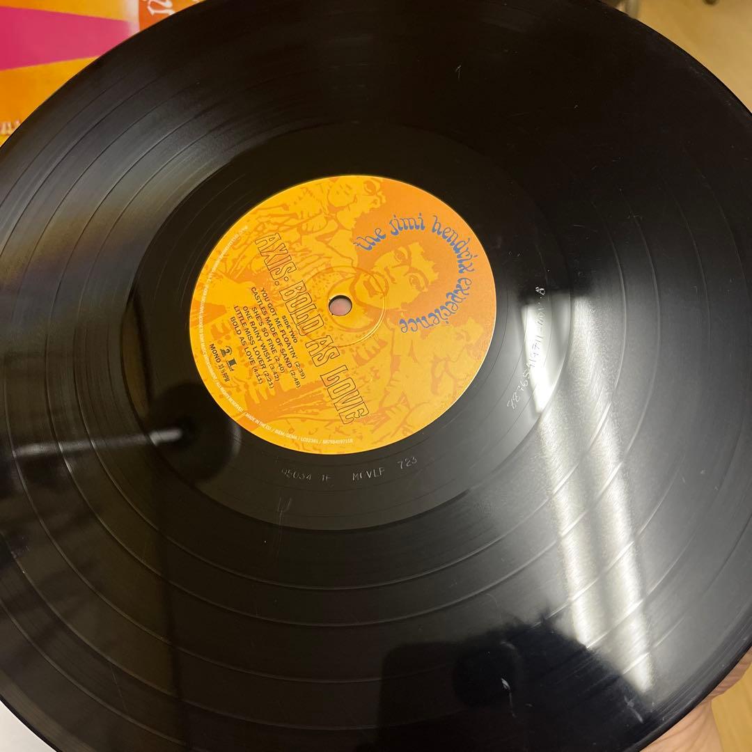 Jimi Hendrix MOV盤(Mono) 3枚セット　BG刻印(2枚)