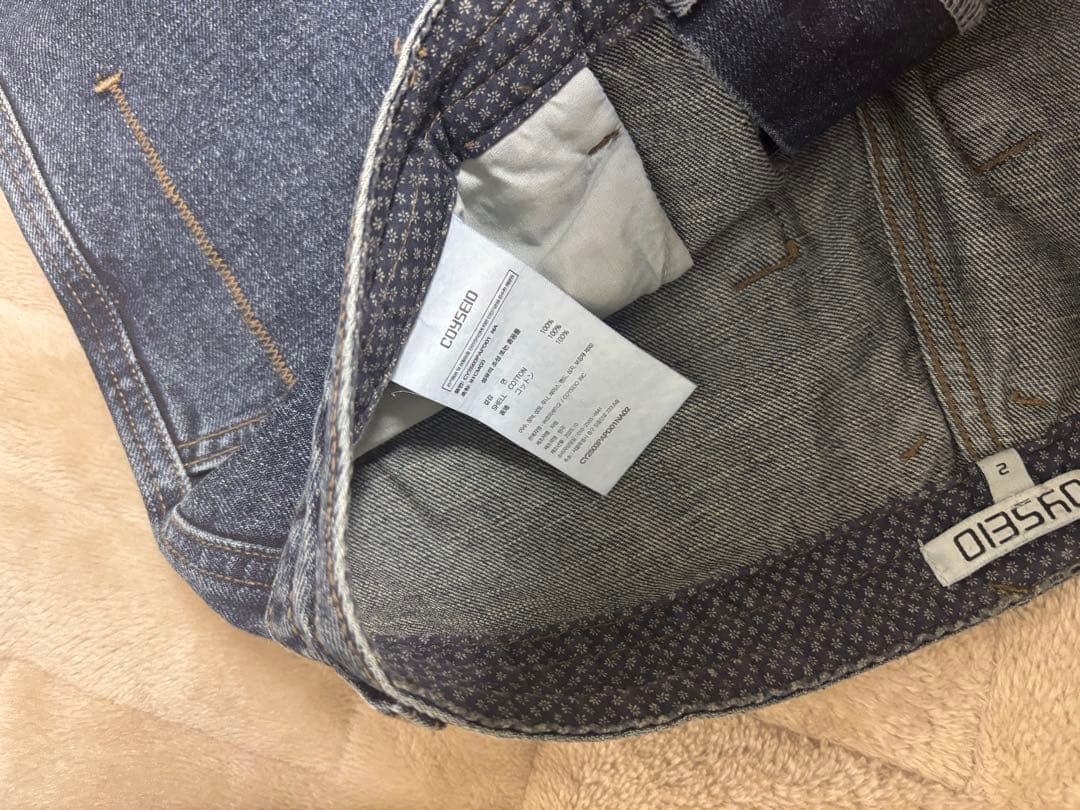 パンツ coyseio DEEP DENIM PANTS NAVY