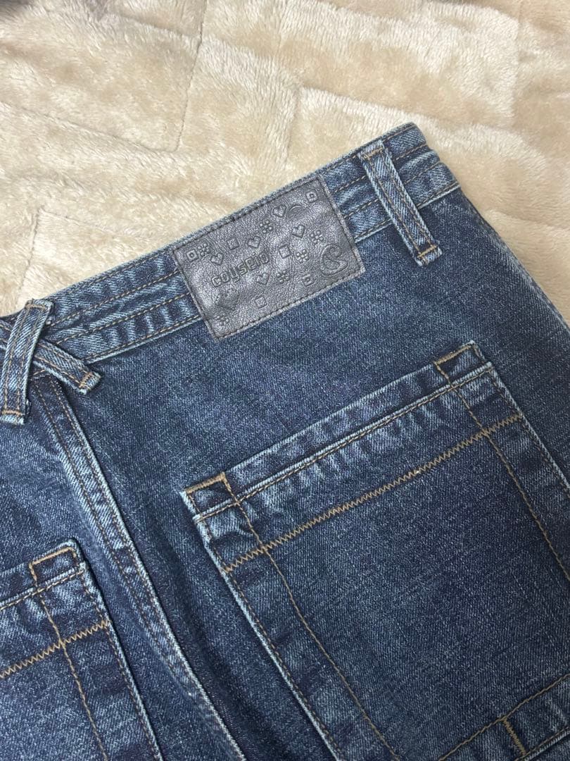 パンツ coyseio DEEP DENIM PANTS NAVY