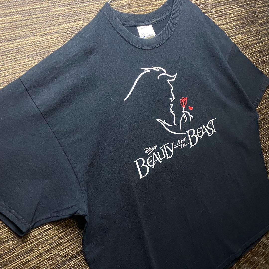 Disney ディズニー デ美女と野獣 Ｔシャツ ムービー キャラクター