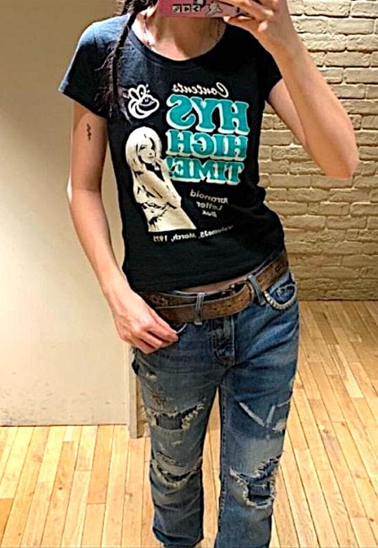 ヒステリックグラマー　PARANOID LETTER BOX チビTシャツ