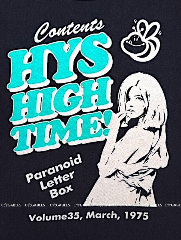 ヒステリックグラマー　PARANOID LETTER BOX チビTシャツ