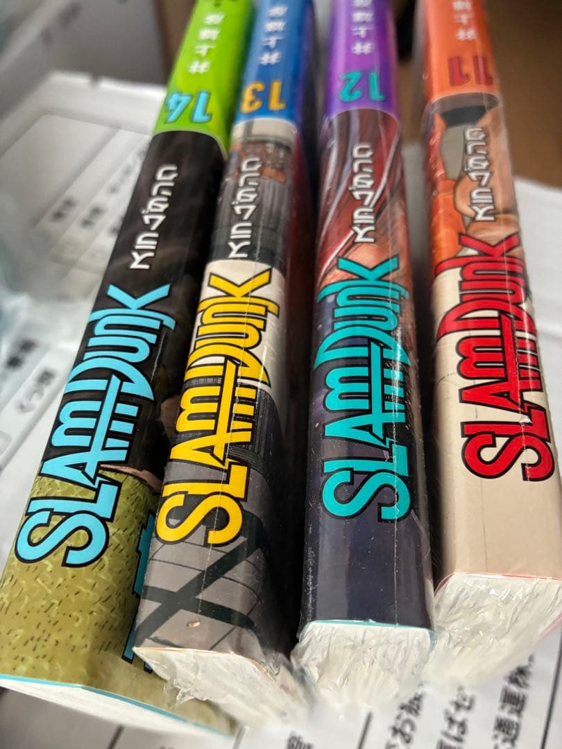 SLAM DUNK 新装再編版 1〜14巻初版シュリンク有