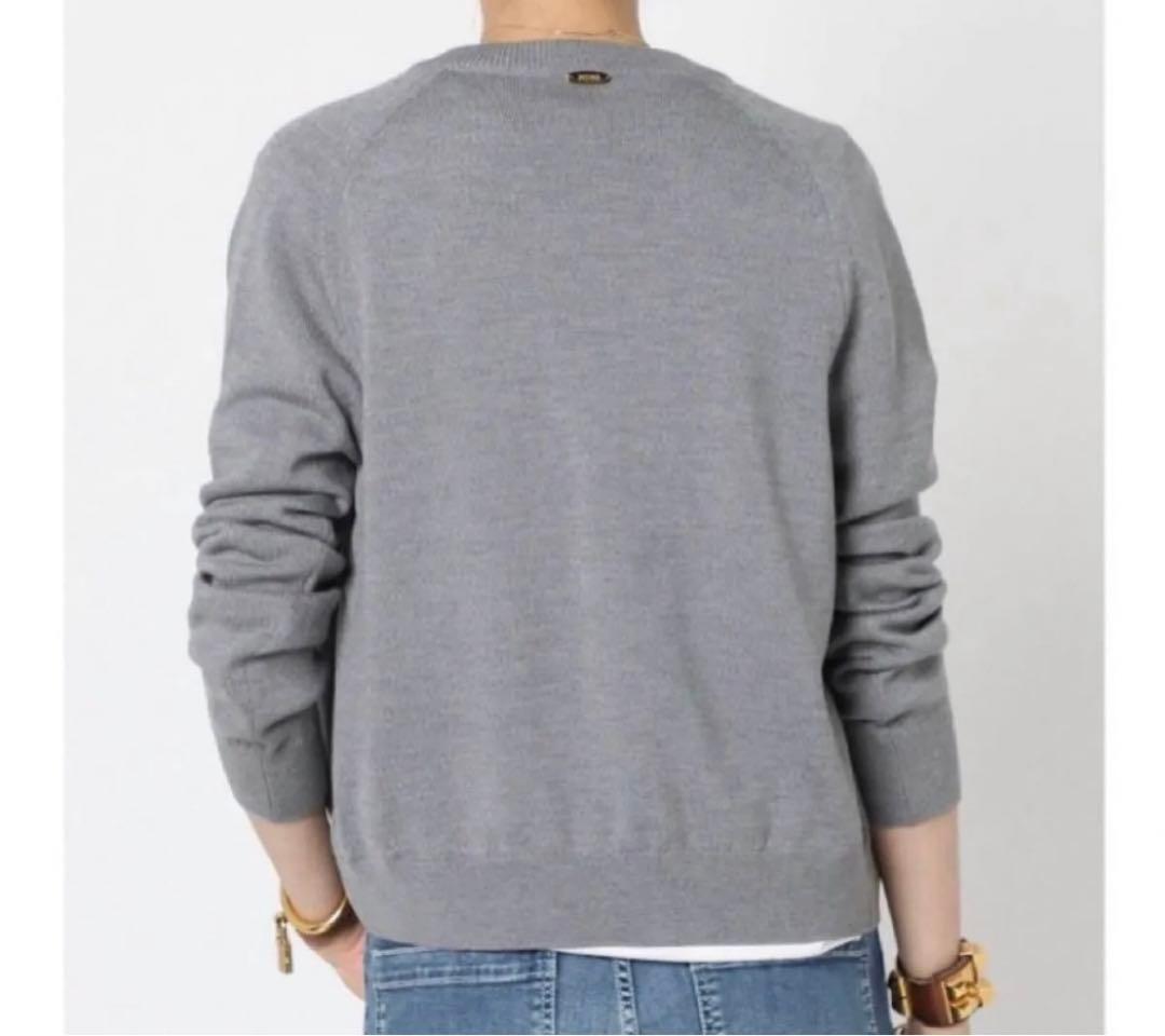 WISH クルーネック　カーディガン　ドゥーズィエムクラス　2023AW 美品