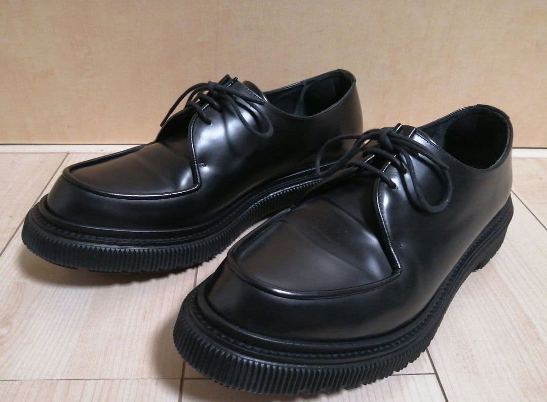 ADIEU(アデュー)TYPE 124 BLACK ダービーシューズ 43