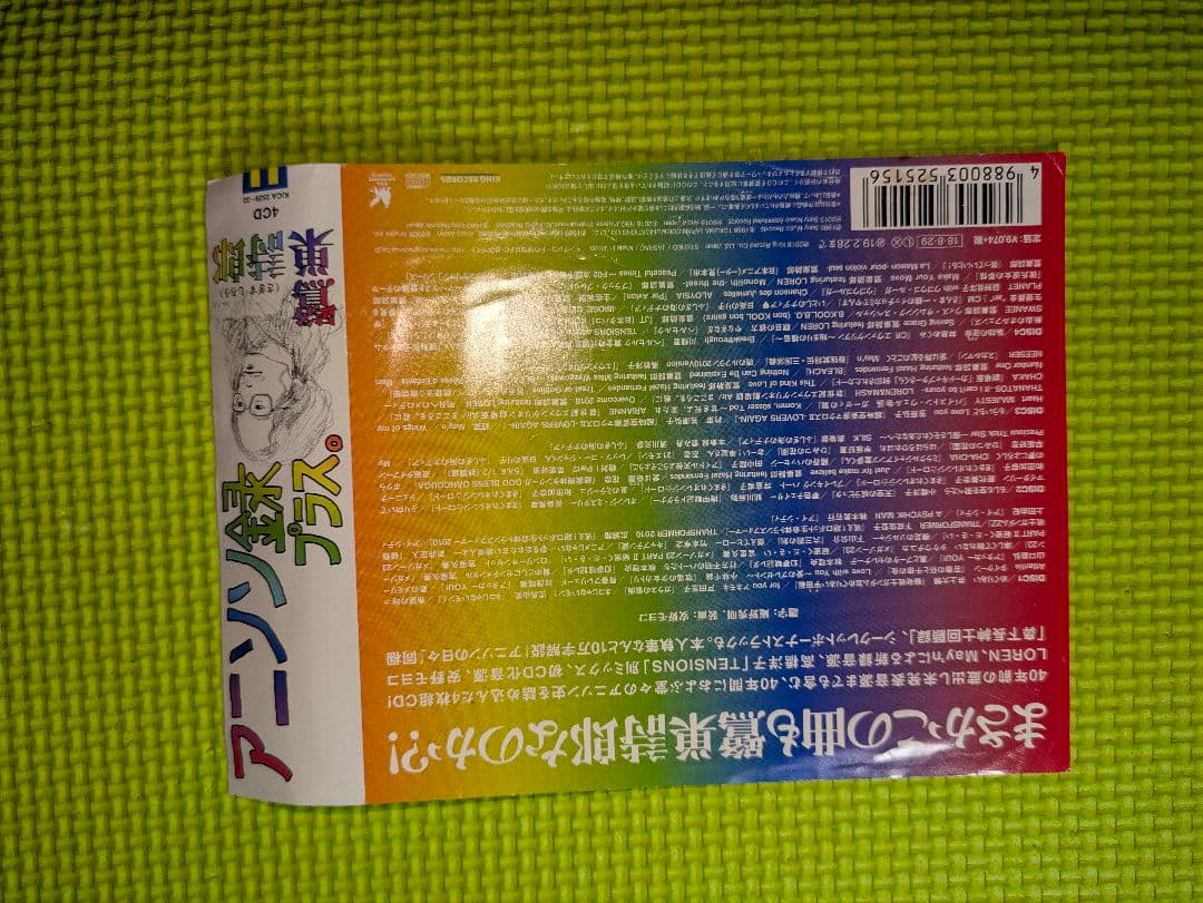 アニソン録 プラス。 鷺巣詩郎　CDアニメ　型番：KICA-2529～32