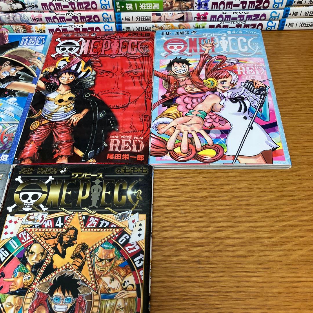 全巻セット　ワンピース　全111巻　関連本7巻