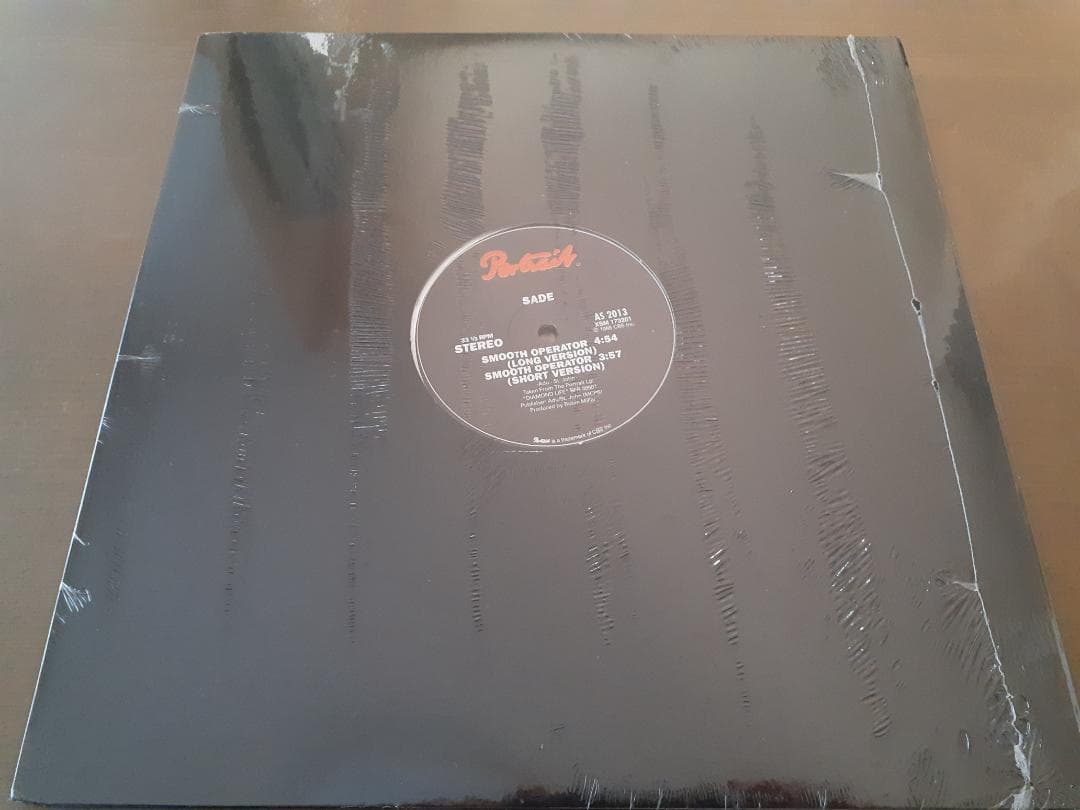 新品未開封　SADE　Smooth Operator　12” シングル レコード
