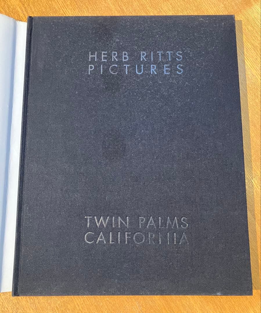 Herb Ritts Pictures ハーブリッツ写真集サイン入り1988年