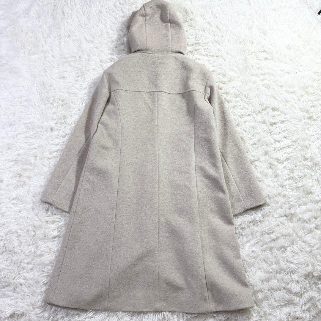 専用 SCAPA 近年モデル　フーデッドコート　裏地ペイズリー柄　アンゴラ混