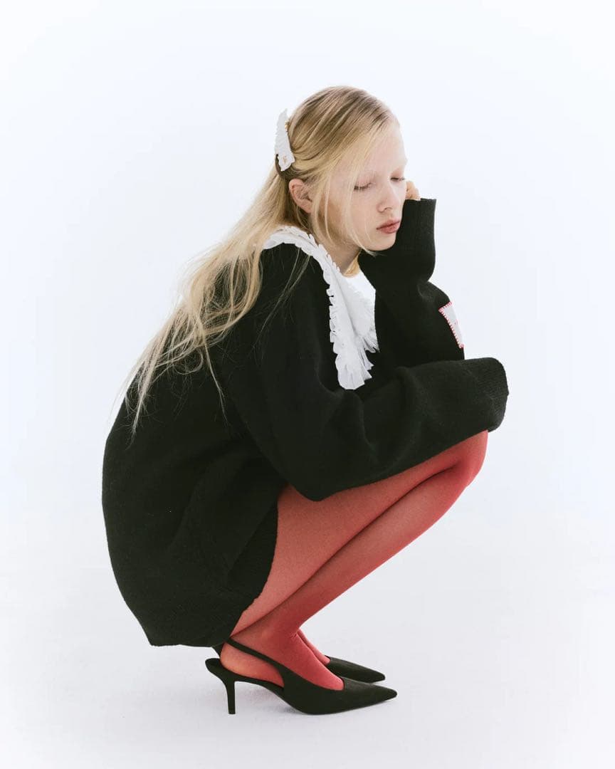 Bibiy. ANNABELLE CARDIGAN ブラック ビビィ
