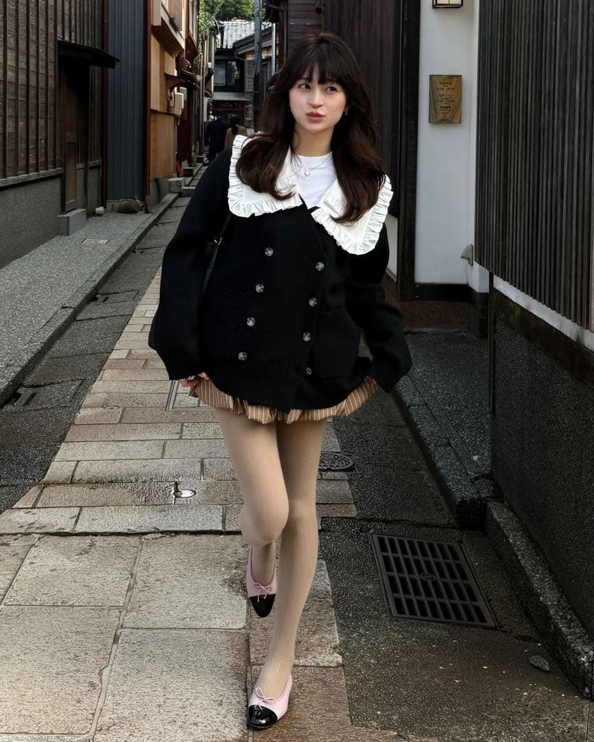 Bibiy. ANNABELLE CARDIGAN ブラック ビビィ