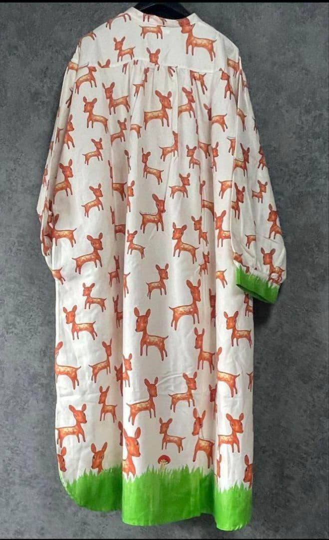 限定セール♡新品♡tsumori chisato ツモリチサト　鹿総柄ワンピース