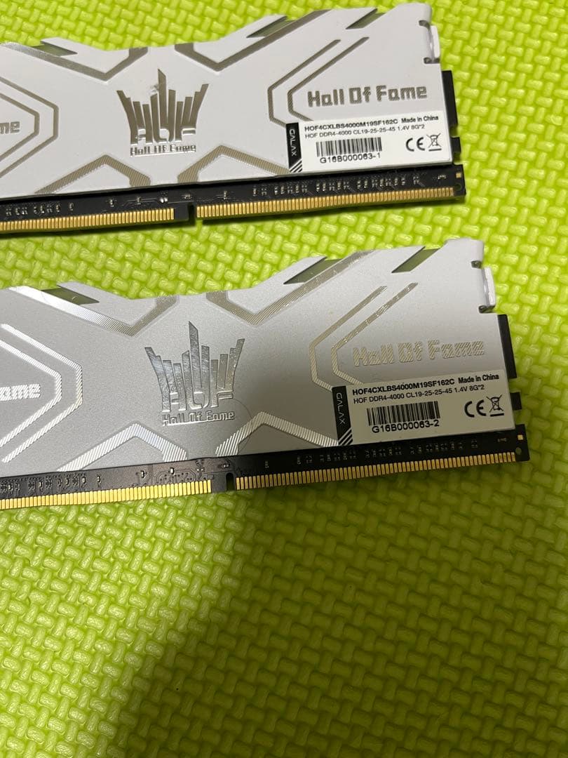 GALAX製 HOF Hall Of Fame 32GB DDR4 3600