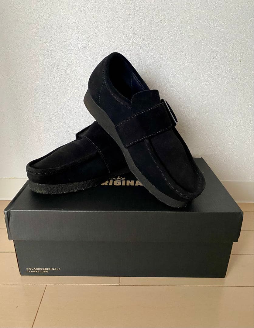 【別注‼️】★Clarks✖️アローズ★ワラビー★モンク★26センチ★ブラック