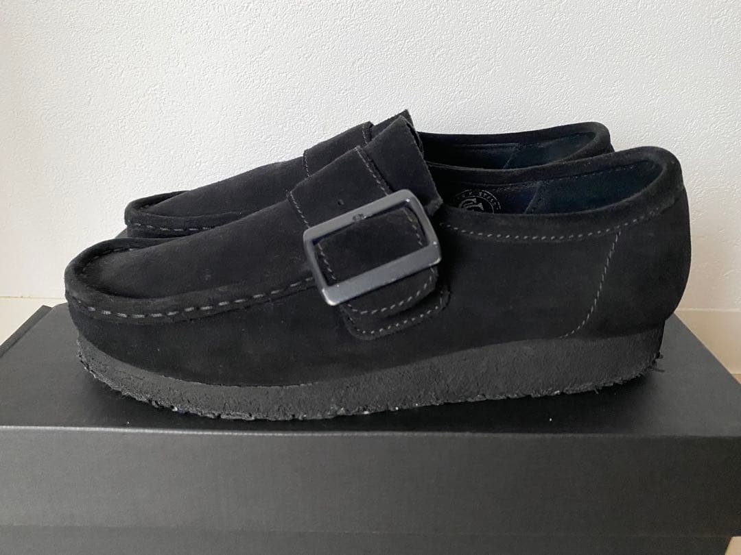 【別注‼️】★Clarks✖️アローズ★ワラビー★モンク★26センチ★ブラック