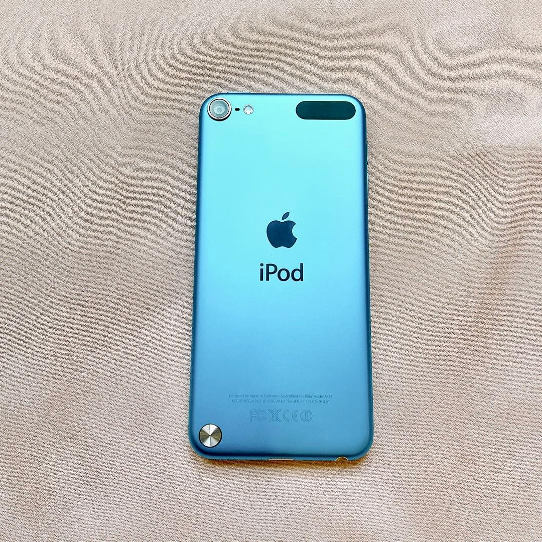 ブルー iPod touch 第5世代 64GB アイポッドApple本体 J