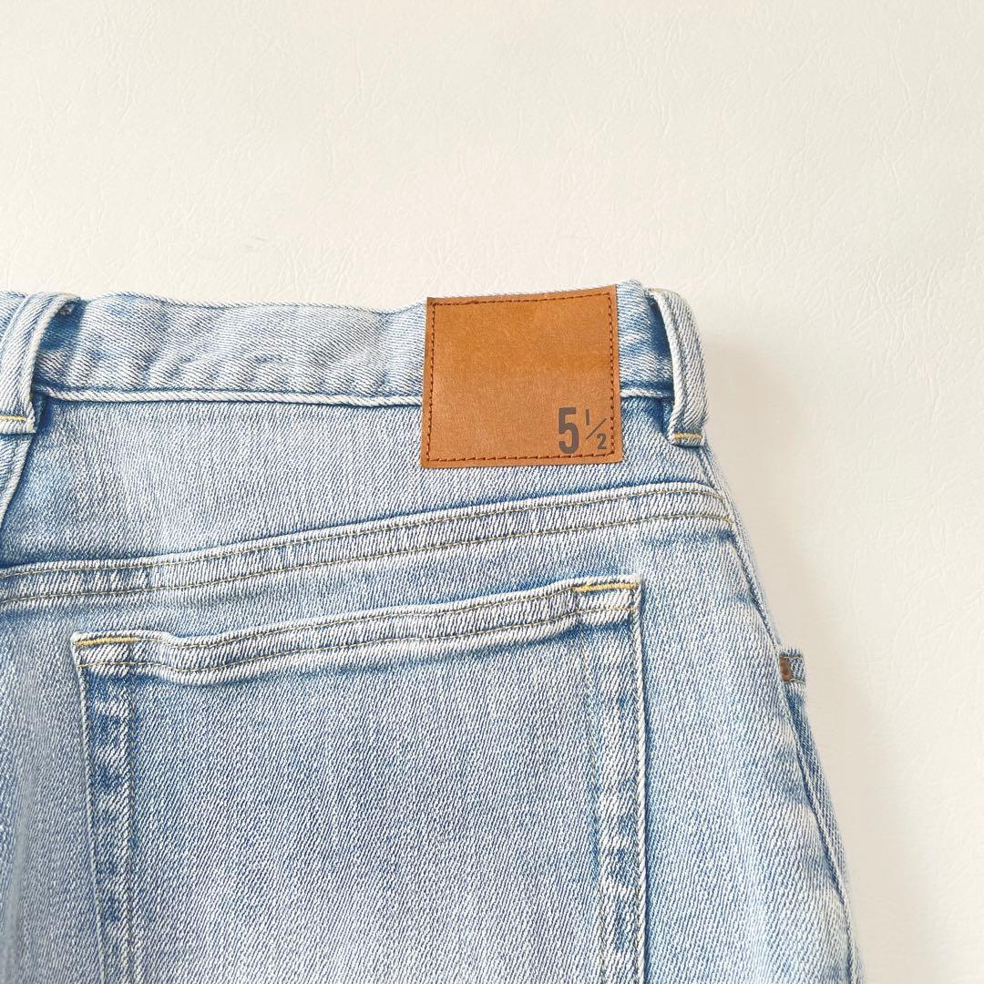 新品 5 1/2 LOOSE-STRAIGHT DENIM 24年