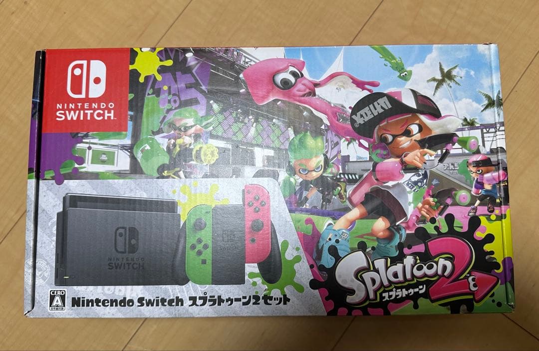 switchスプラトゥーン2セットswitch lite カセット付