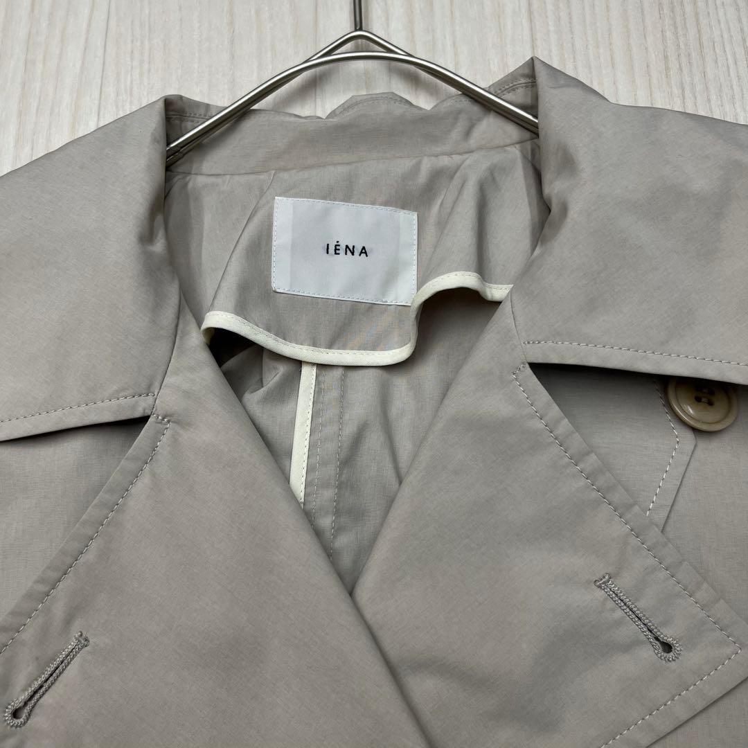 ■ イエナ 24SS ポプリンオーバーショートコート ベージュ 38