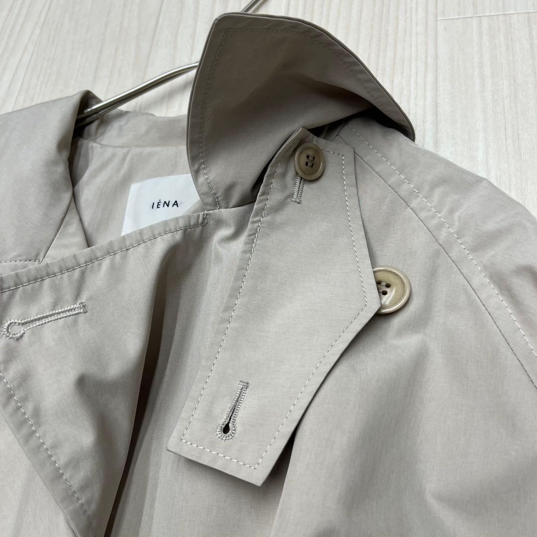 ■ イエナ 24SS ポプリンオーバーショートコート ベージュ 38