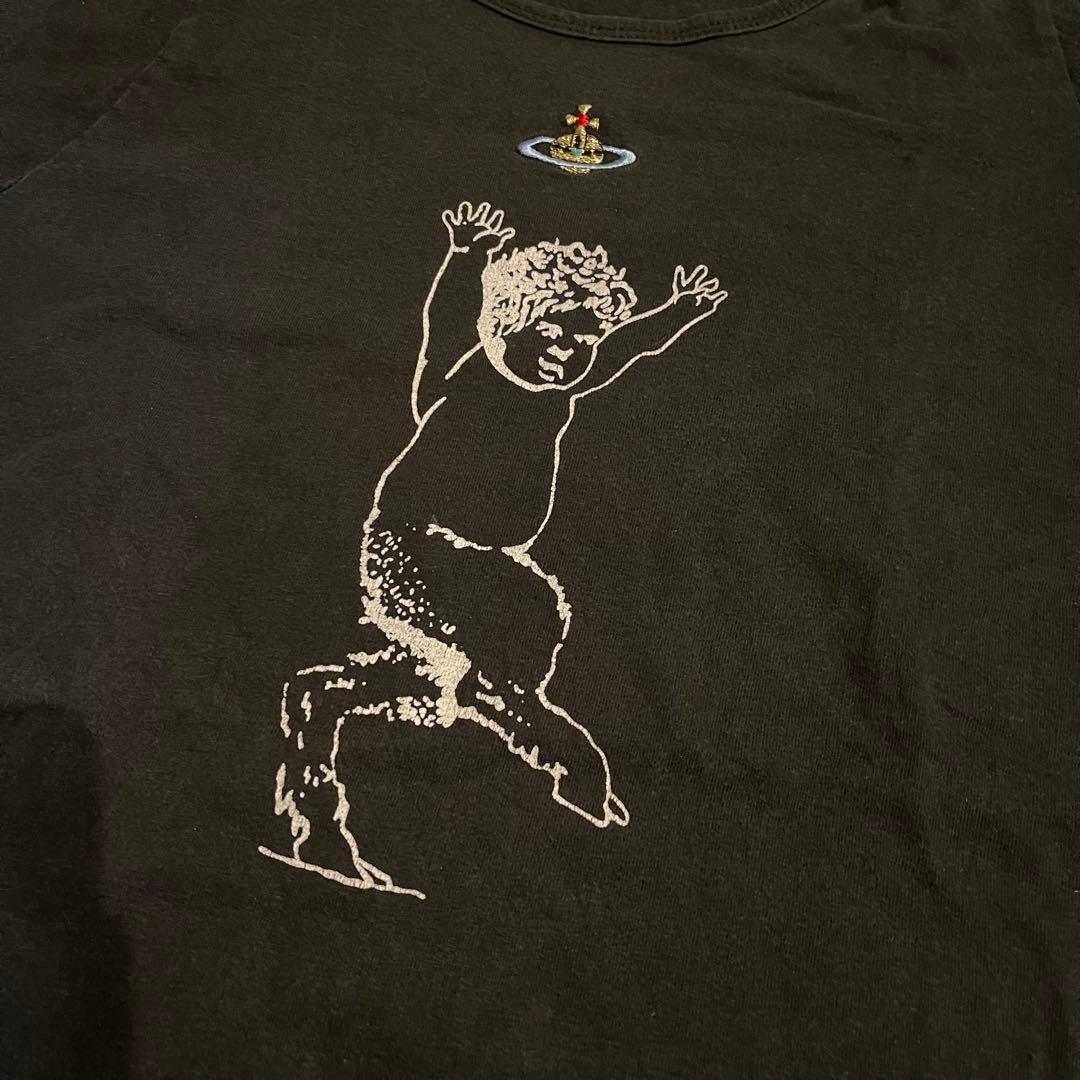 Vivienne Westwood RED LABEL サティア刺繍半袖Tシャツ