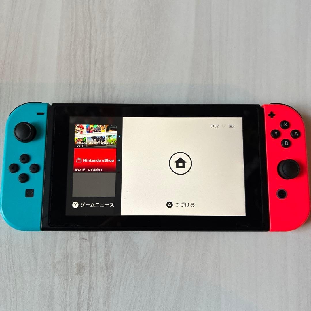 Nintendo Switch 本体　付属品付き　箱無し