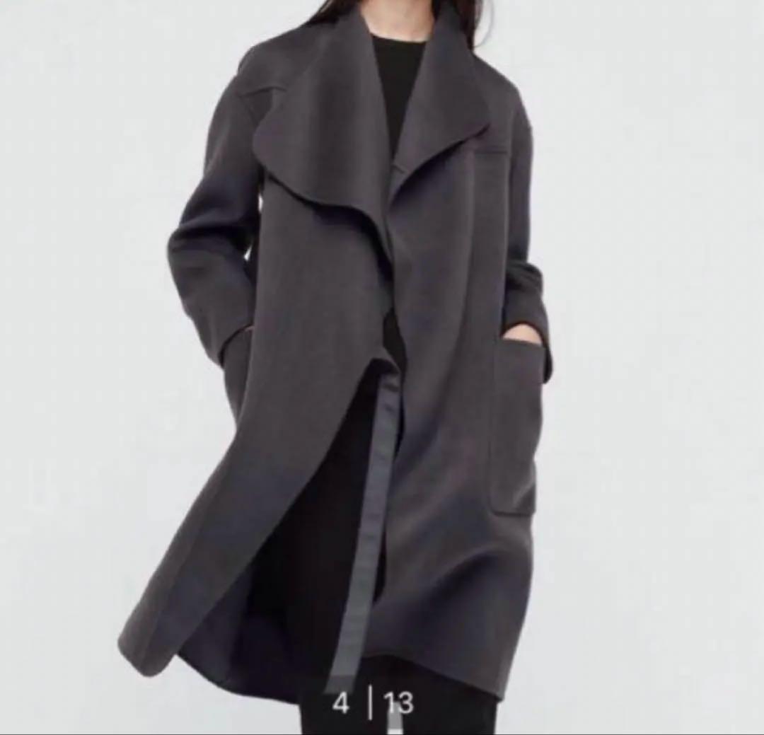 ＋J UNIQLO ユニクロ　カシミアブレンドノーカラーコート　Ｍサイズ